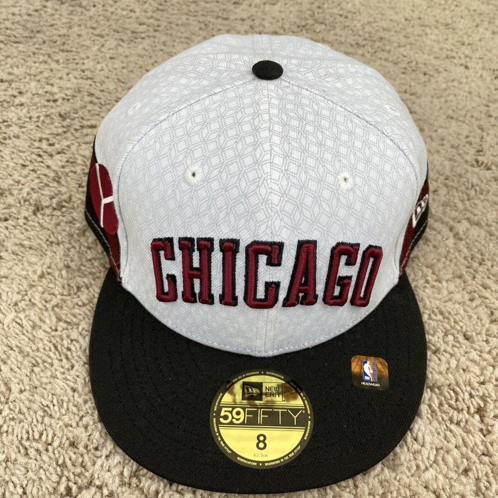 New Era Gray and Black Chicago Cap - Picture 6 of 7
